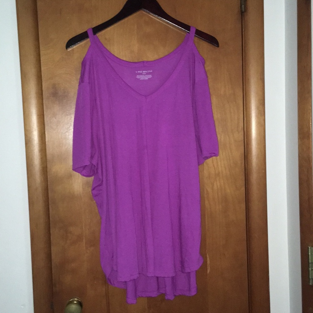 Lane Bryant Purple Shirt
